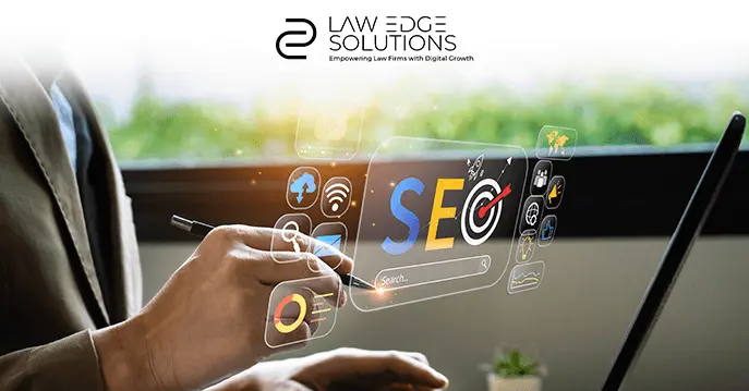 A person illustrates digital marketing strategy, drawing diagrams and optimizing search engine visibility metrics on a